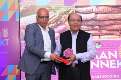 Mr. Kedar Deshpande felicitating Dr. B.B. Pattanaik
